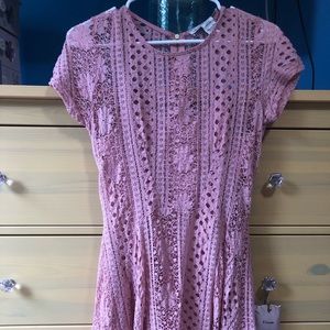 American Rag lacy pink dress 🎀
